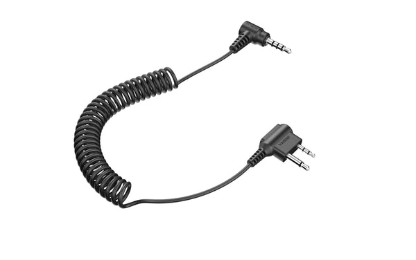 2-way Radio Cable for Midland Twin-pin Connector for Tufftalk